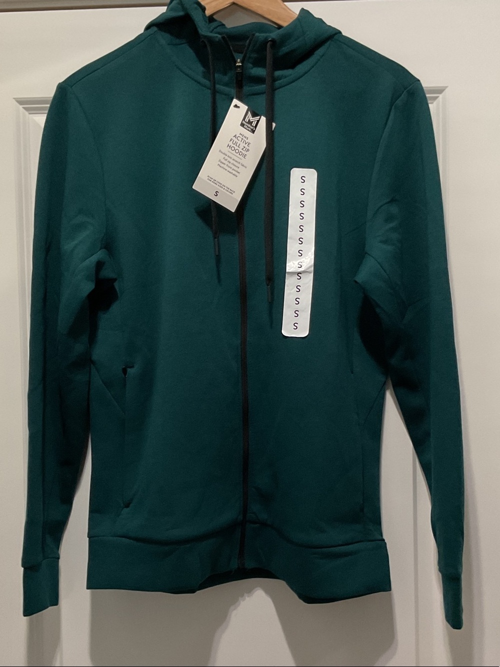 Active Full-Zip Hoodie Jacket - Dark Teal